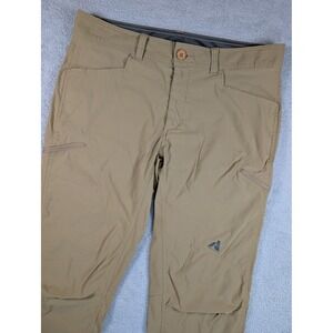 Eddie Bauer First Ascent Guide Pro Pants Mens 34x30 Tan Khaki Hiking Outdoor